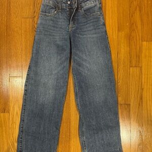 Abercrombie Kids Wide Leg Jeans 7/8 Long
